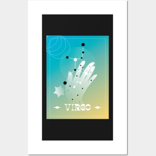 Virgo Zodiac Art Posters and Art